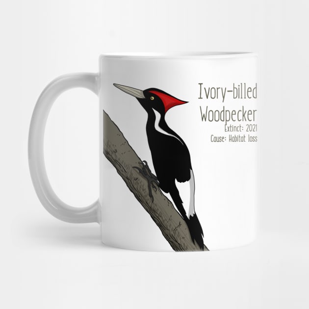 Extinct Species: Ivory-billed Woodpecker - UPDATED by Feathered Focus